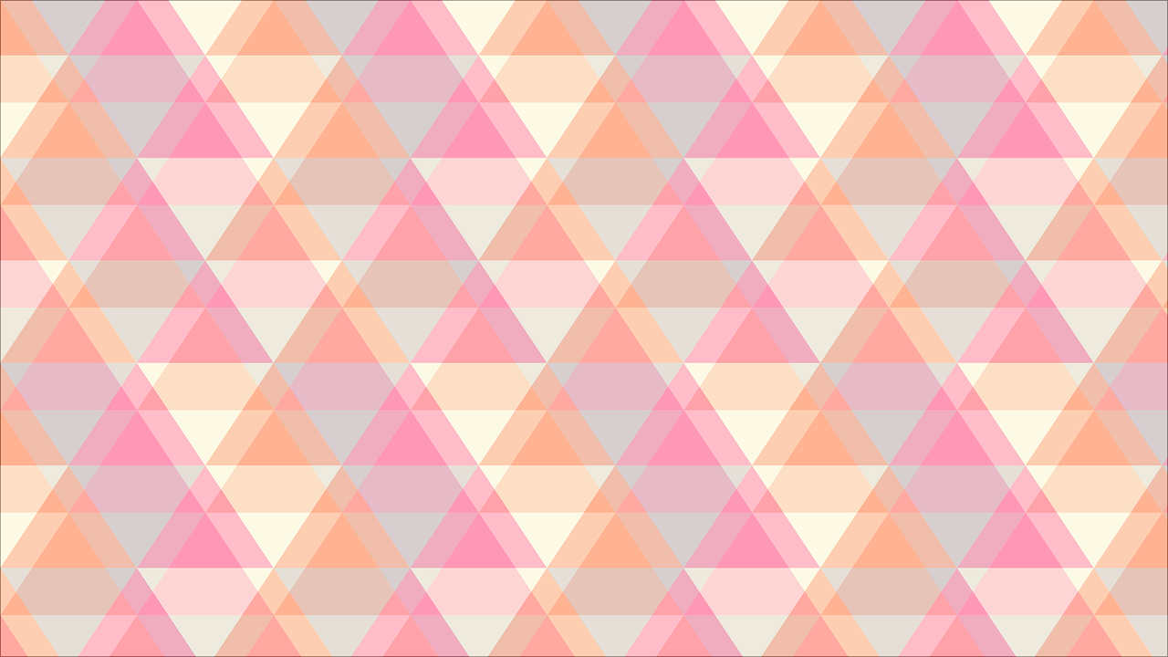 pattern triangles multi color free photo