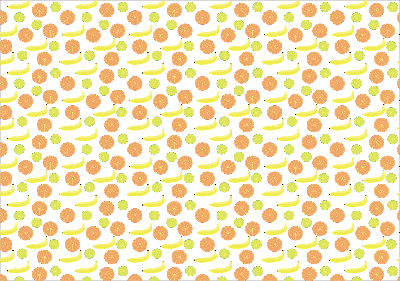 pattern fruits orange free photo