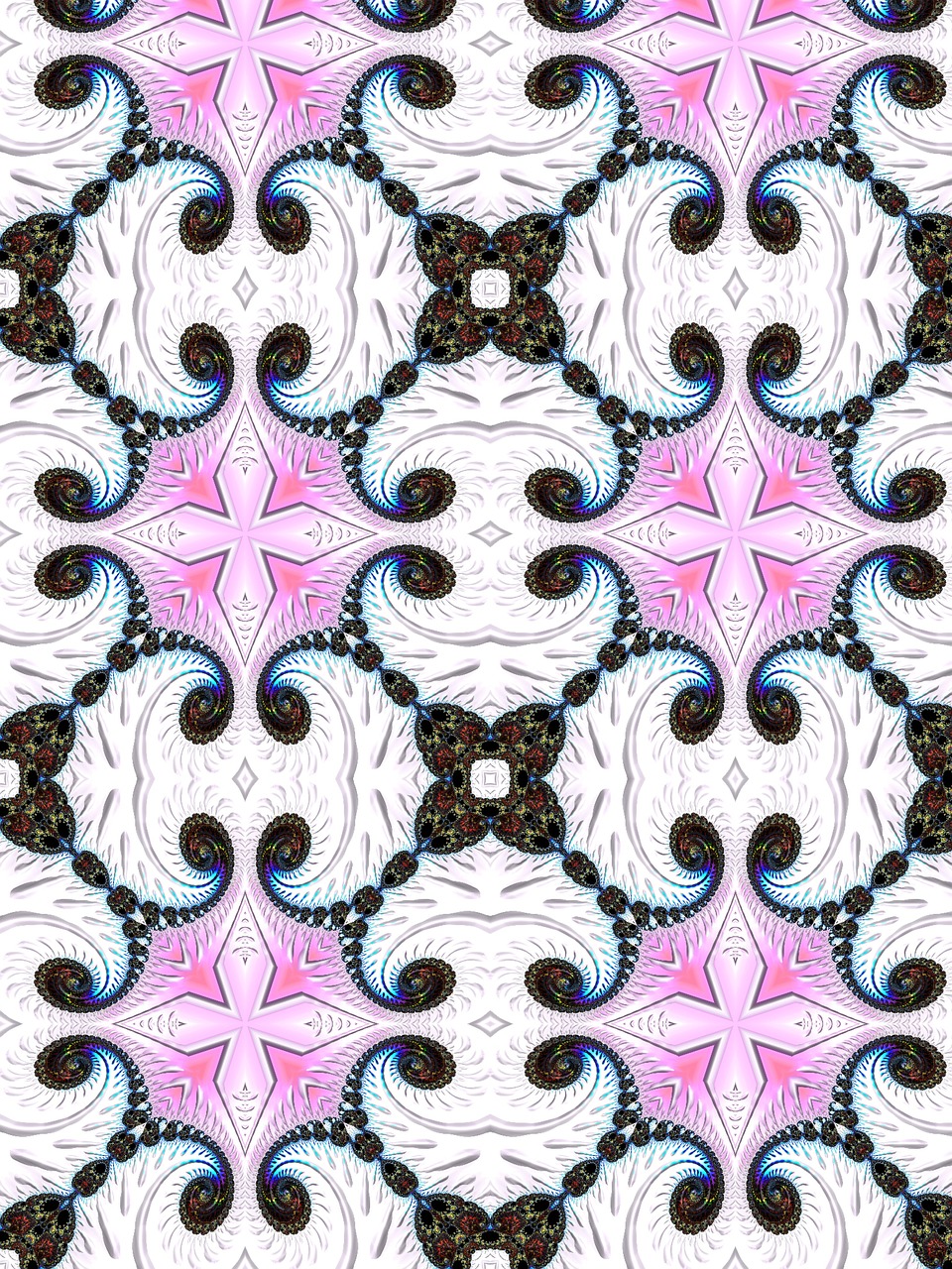 pattern texture fractal free photo