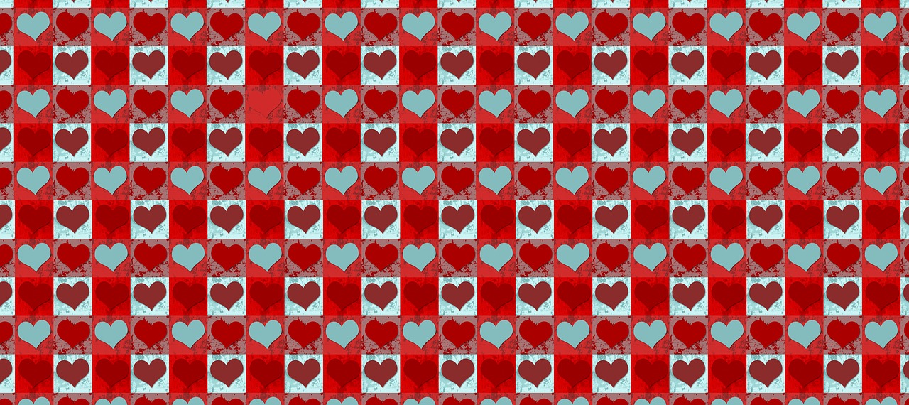 pattern heart love free photo