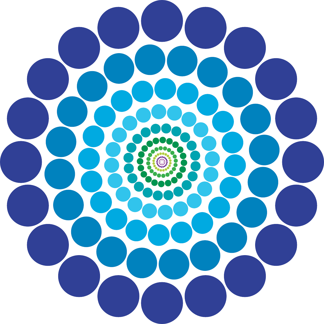 pattern circles round