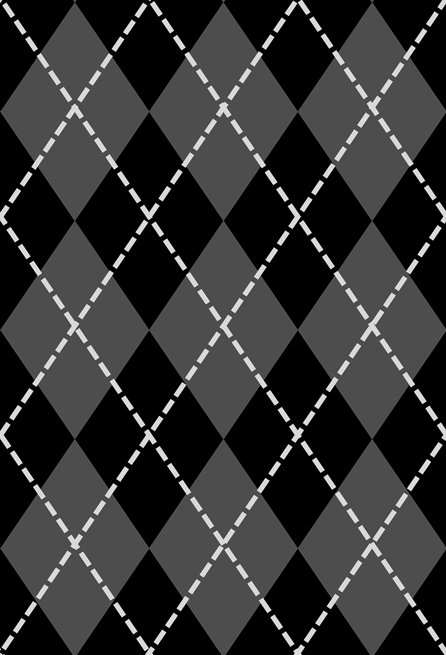 pattern black diamond free photo