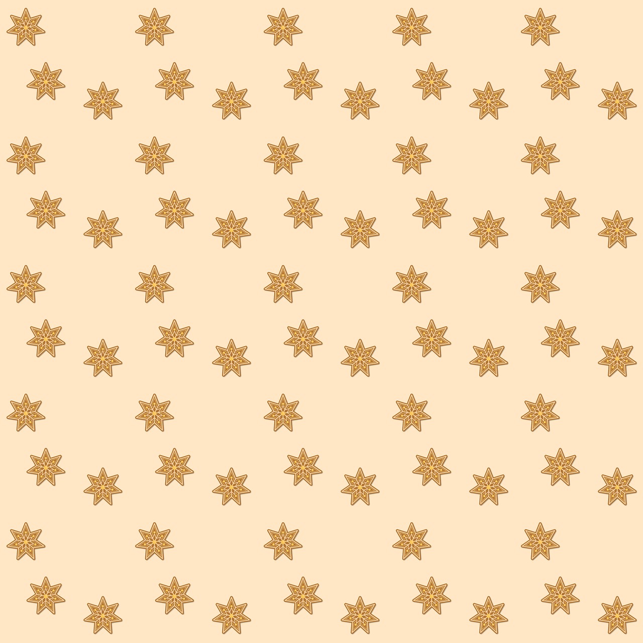 pattern gingerbread star free photo