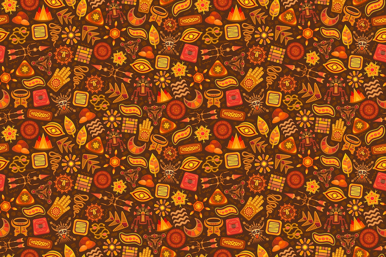 pattern background ethnic free photo