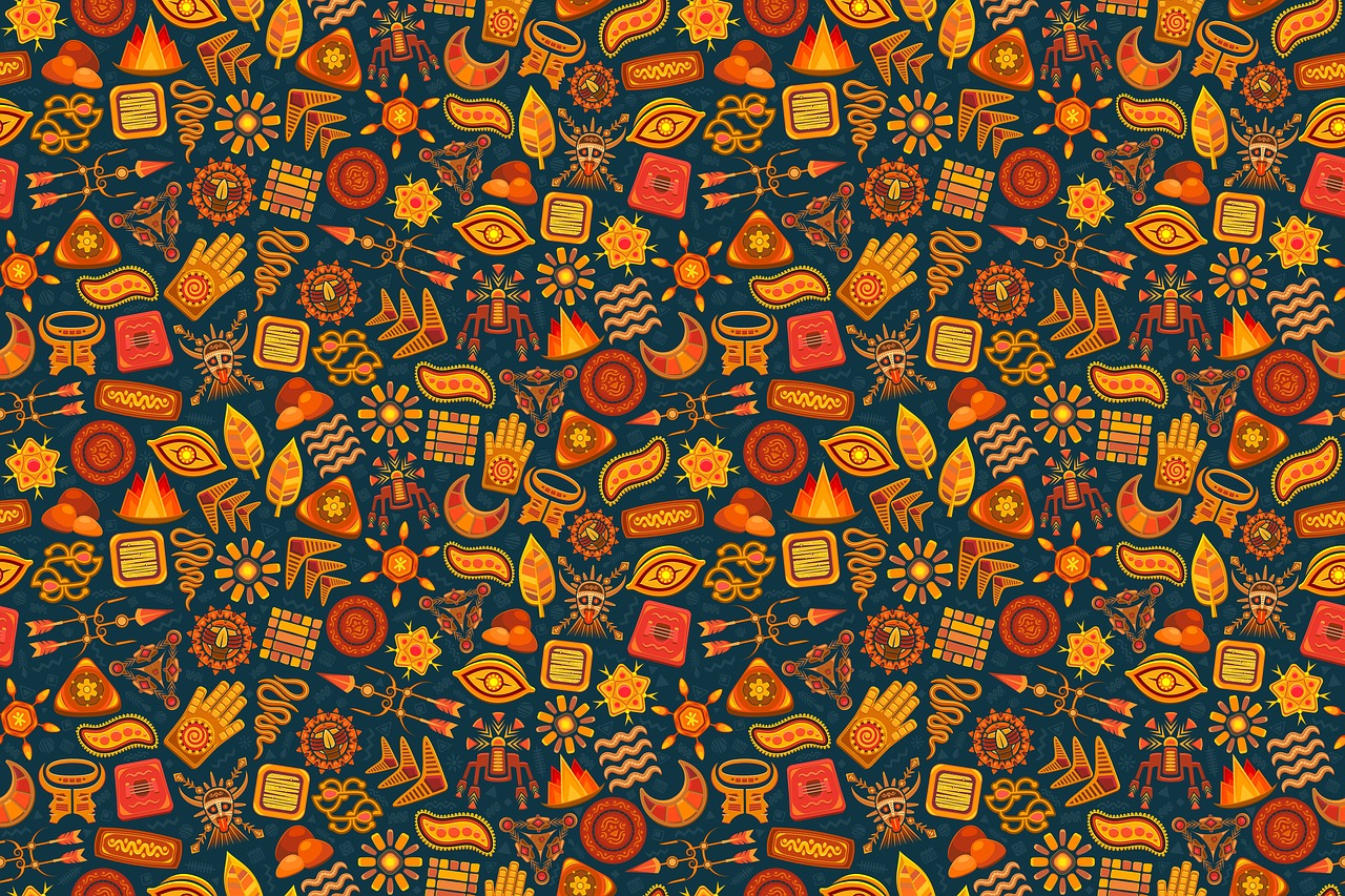 pattern background ethnic free photo