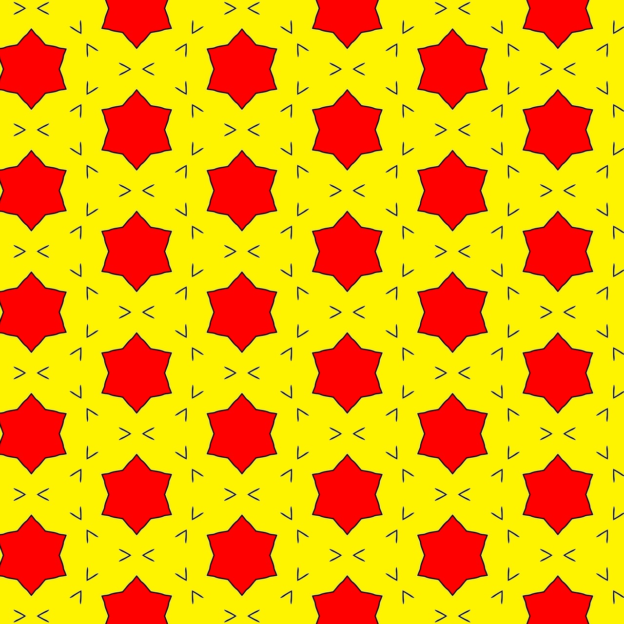 pattern red star texture free photo
