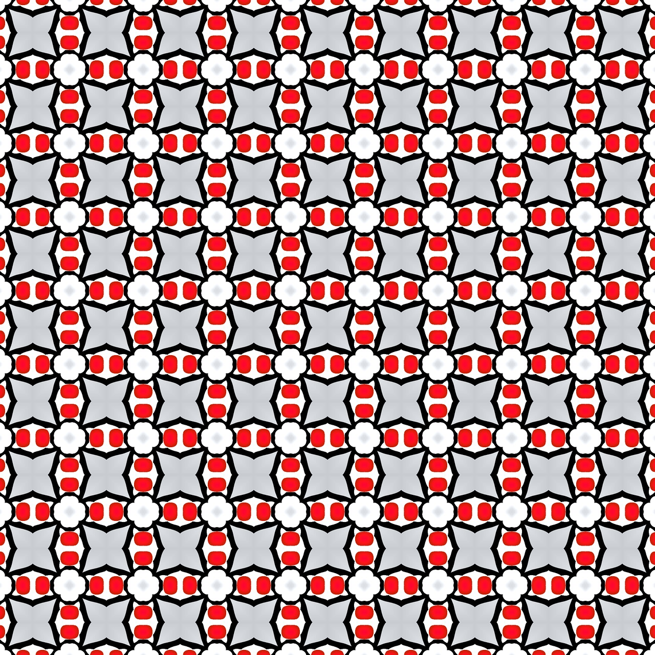 pattern red dots seamless free photo