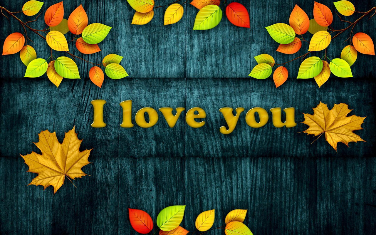 pattern i love you background free photo