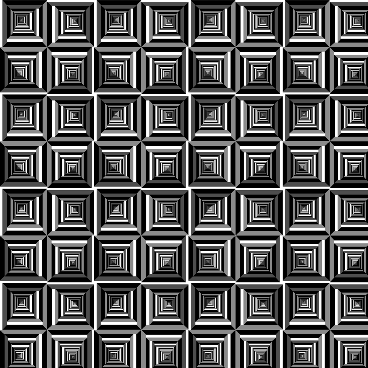 pattern  op art  black free photo