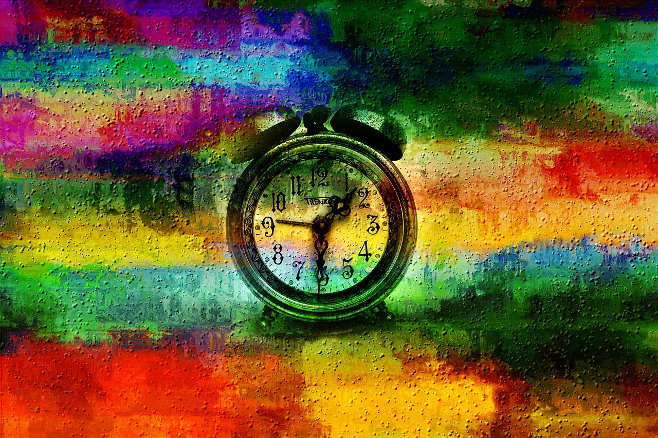 pattern  texture  clock free photo