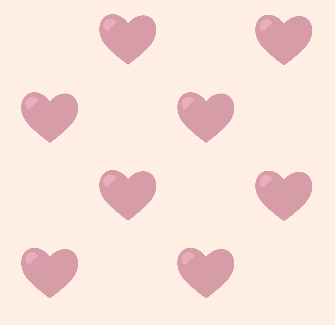 pattern  hearts  romantic free photo