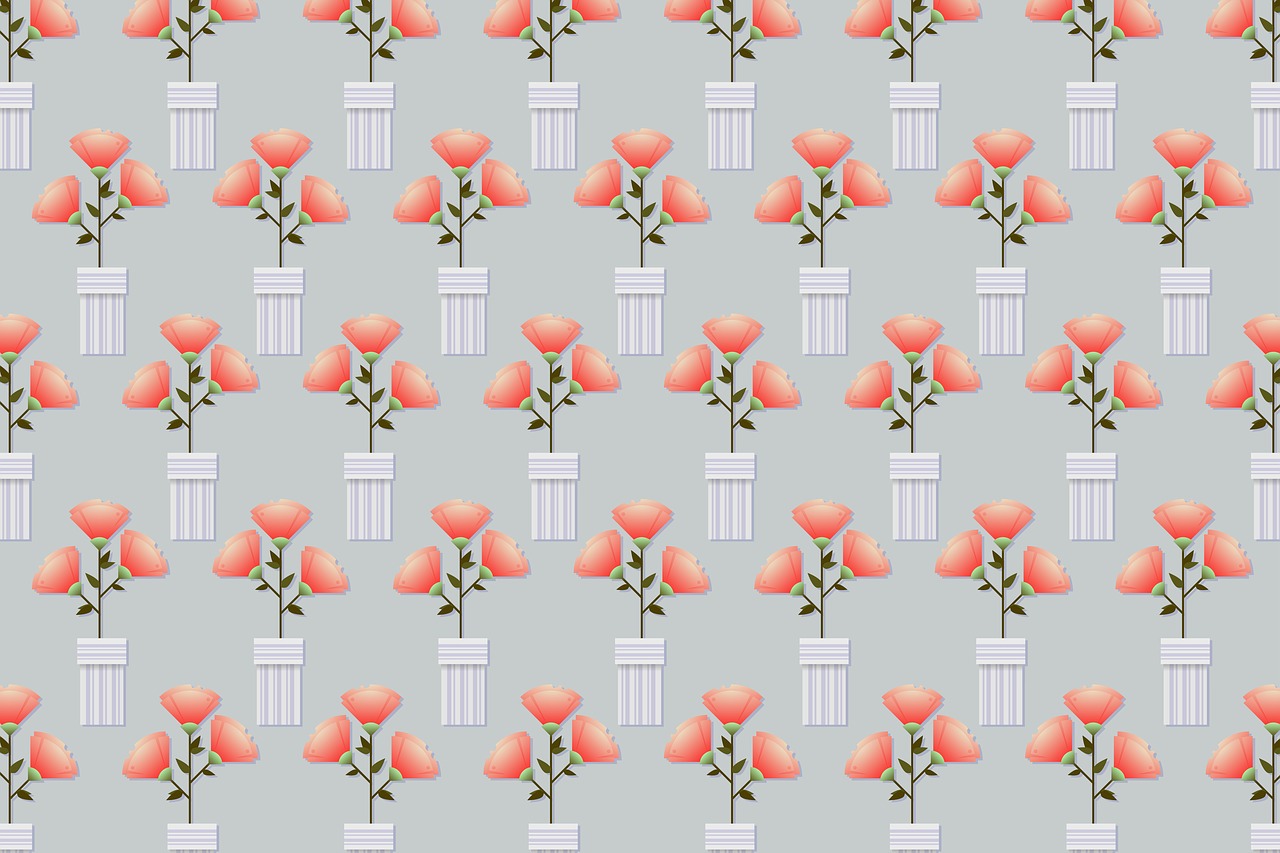 pattern  non-seamless  floral free photo