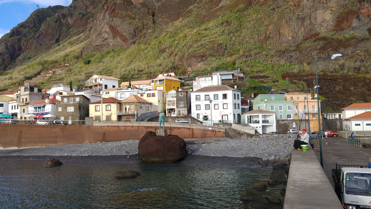 paul do mar fishing village madeira free photo