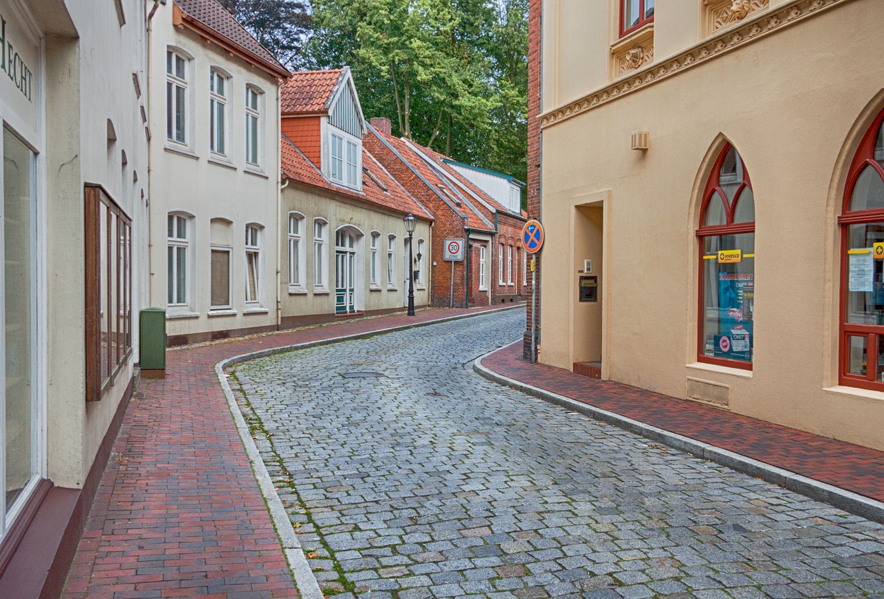 paved paving stones east frisia free photo