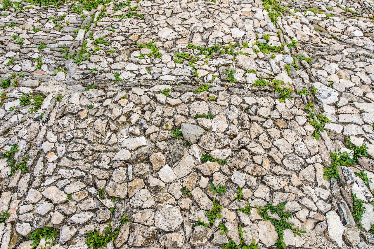 pavement soil stones free photo