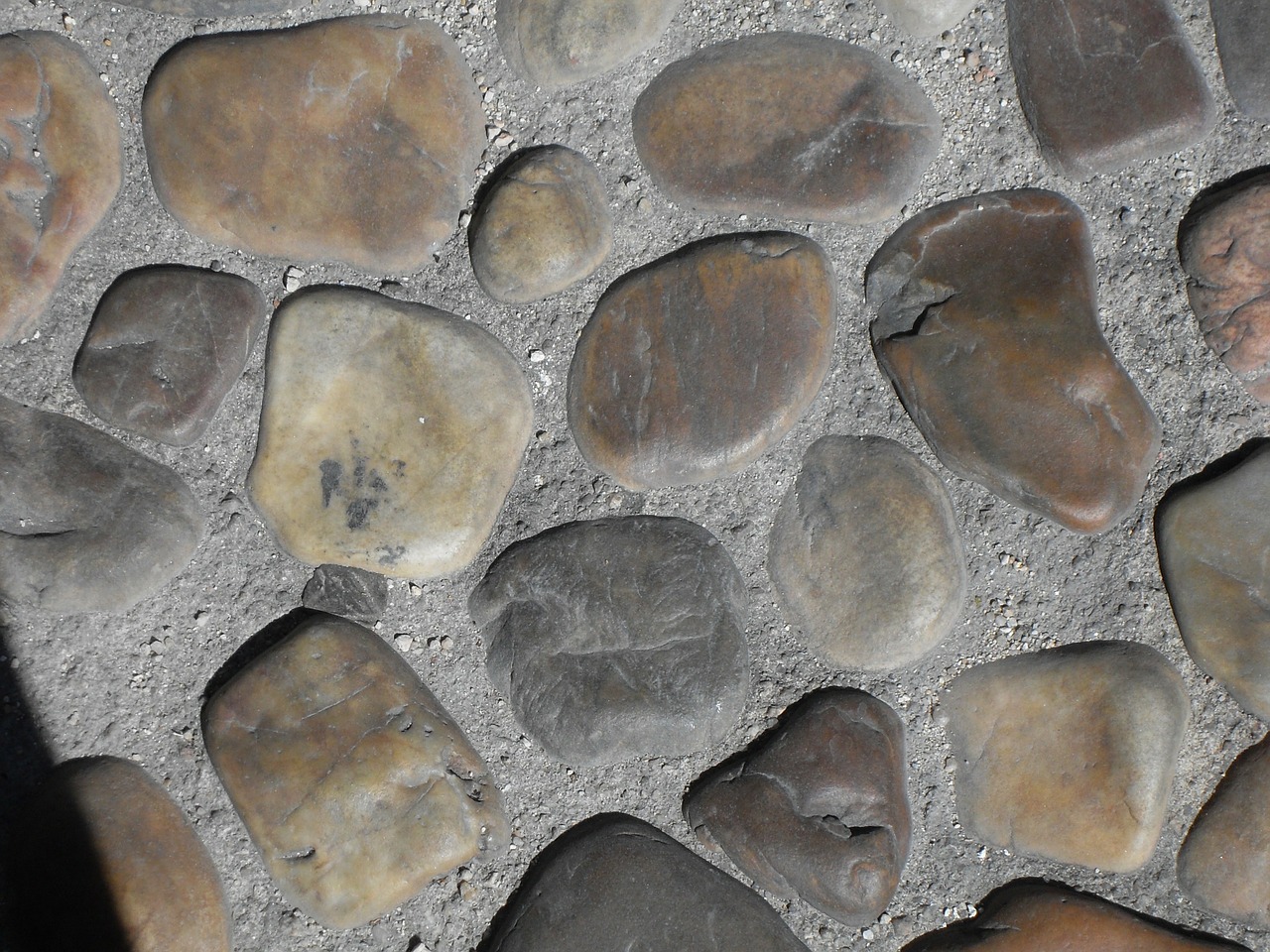 pavement boulders spain free photo
