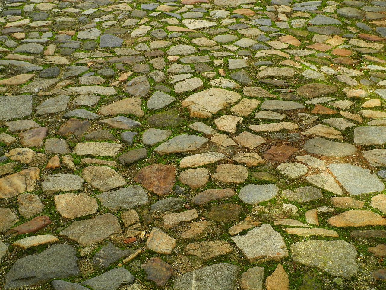 pavement stones paving free photo