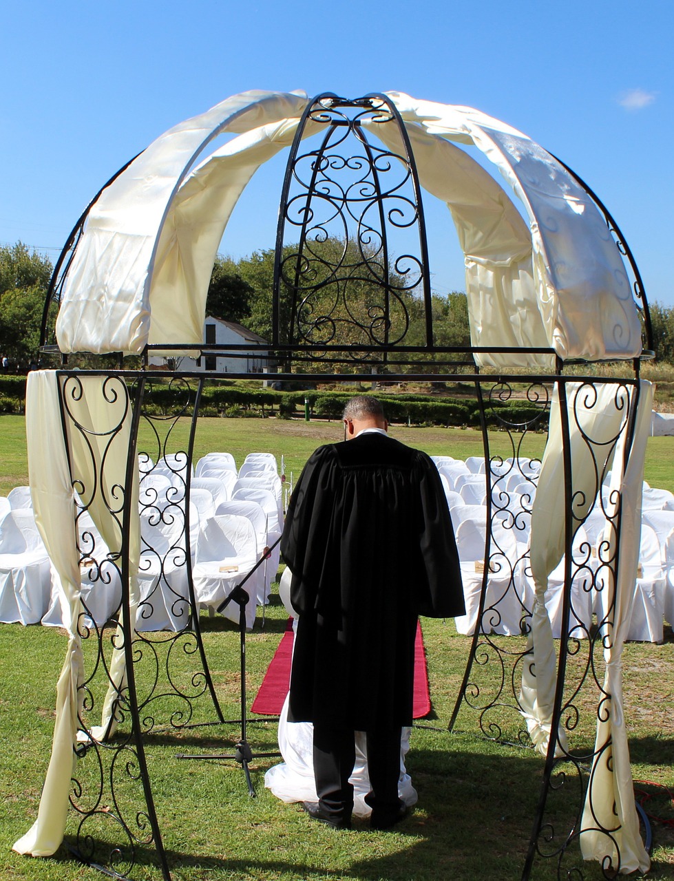 pavilion wedding pastor free photo