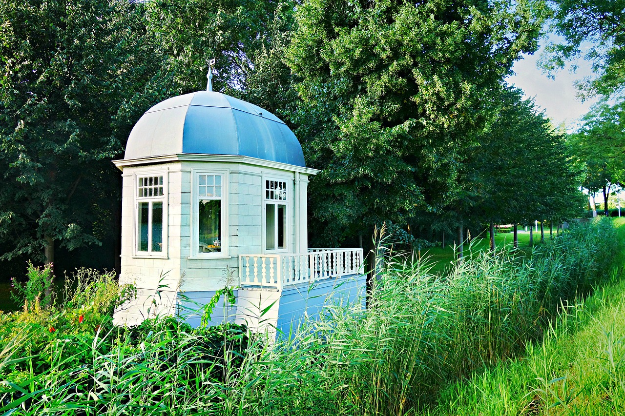 pavilion gazebo garden house free photo