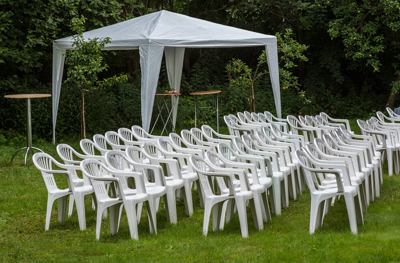 pavilion chair seating free photo