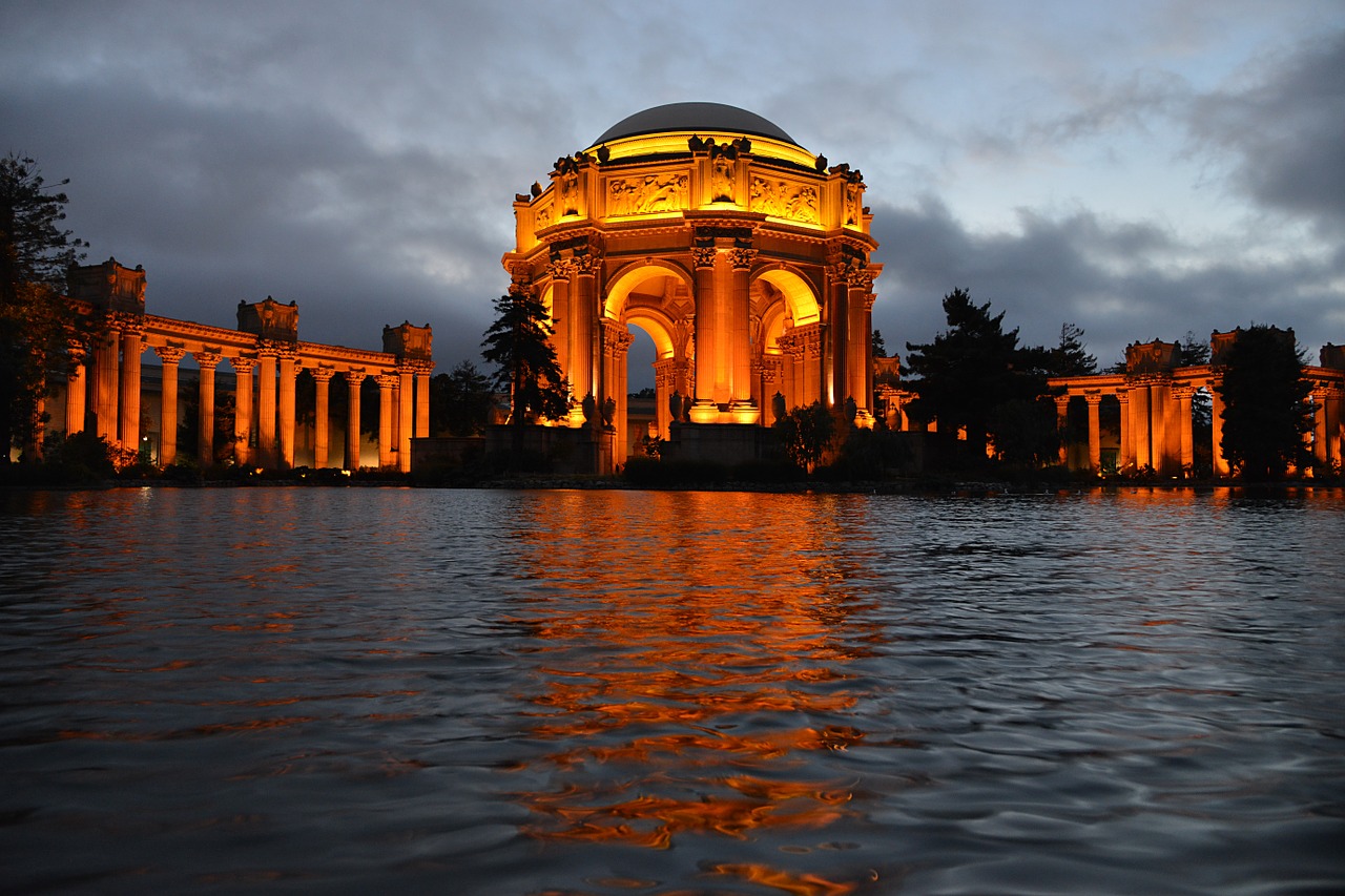 pavilion san francisco palace museum free photo