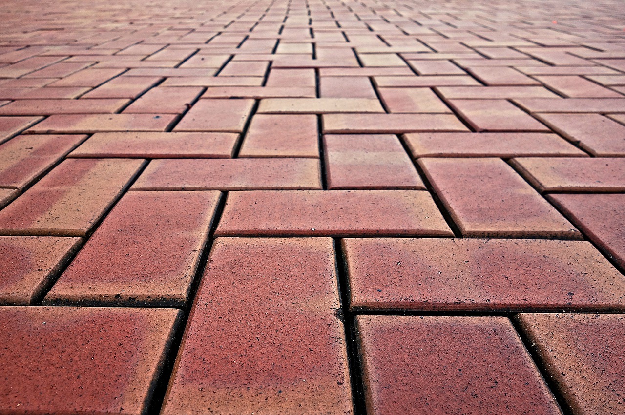 paving brick paving brick surface free photo