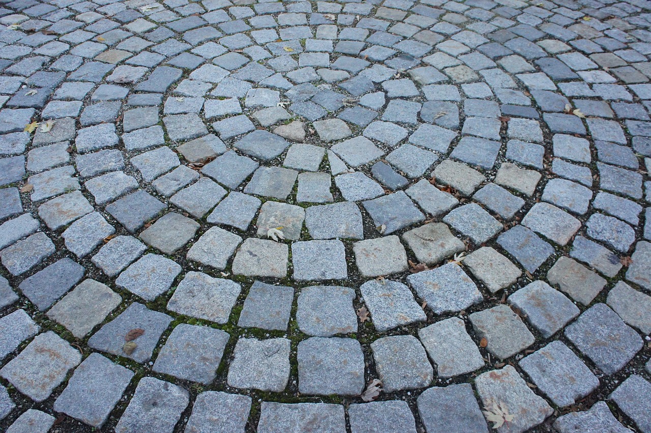 paving stones structures ground free photo