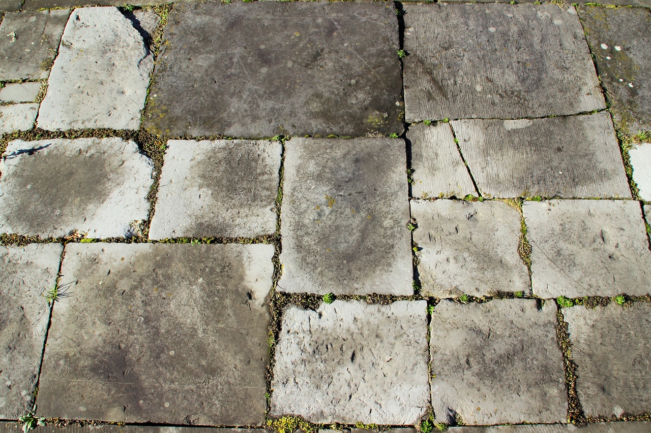 paving stones away patch free photo