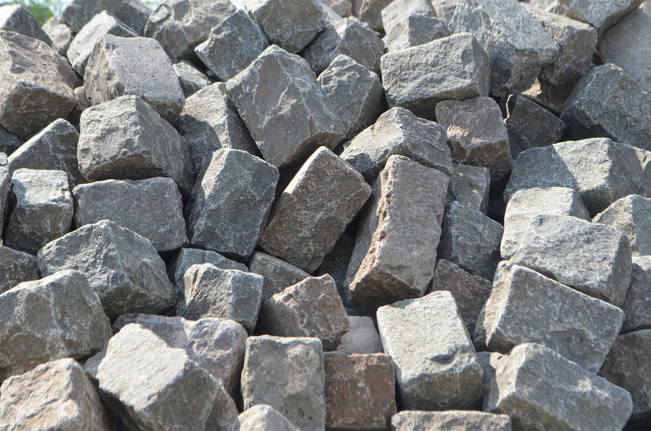 paving stones stones boulder free photo