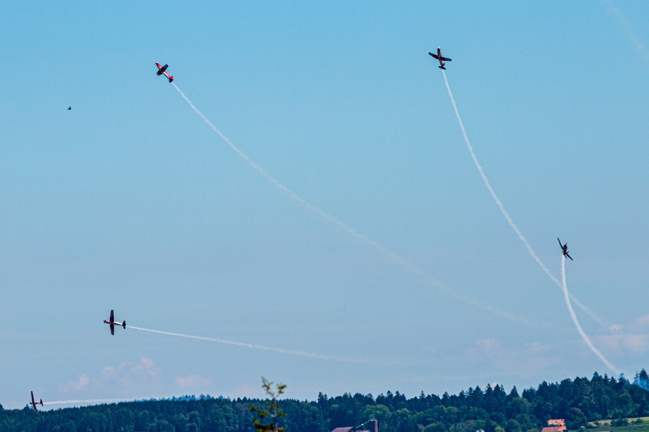 pc-7  aircraft  airshow free photo