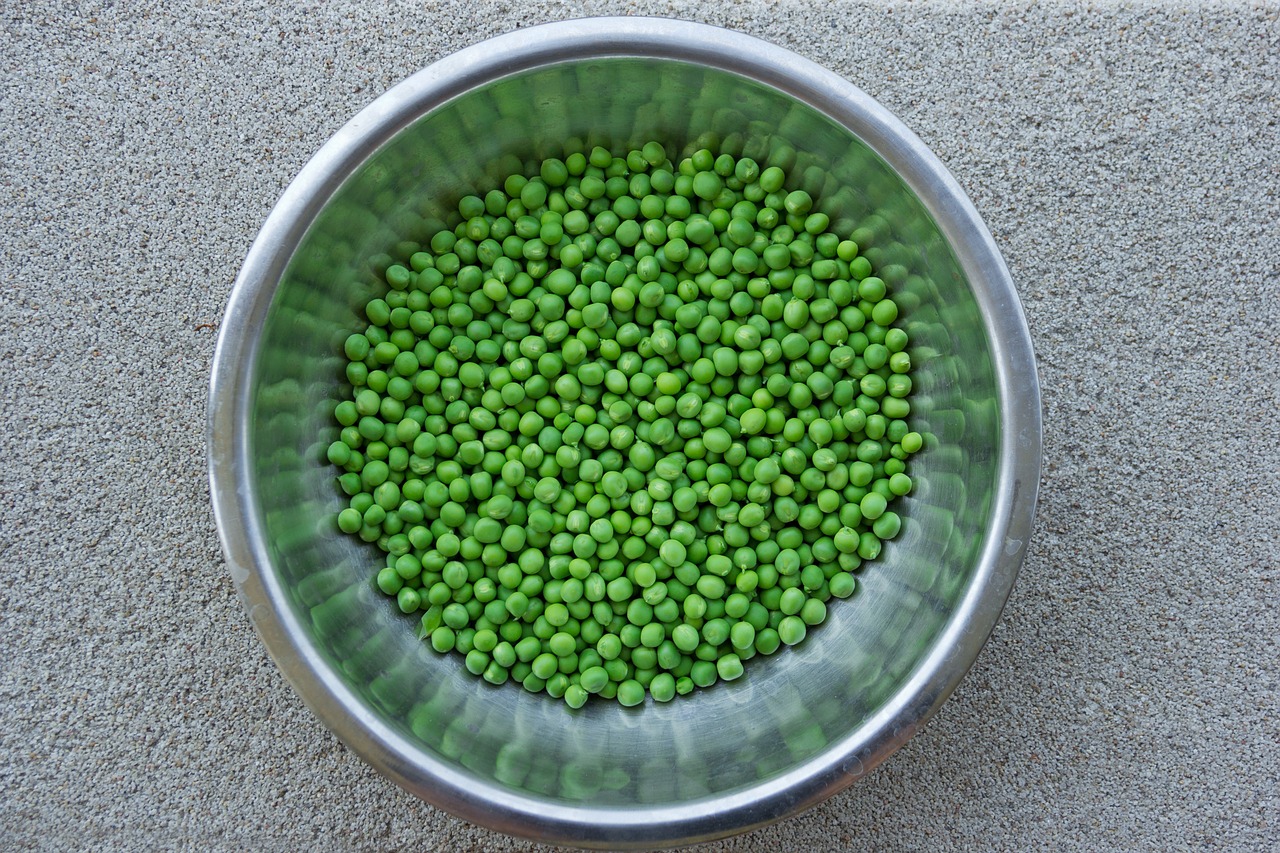 pea peas vegetables free photo