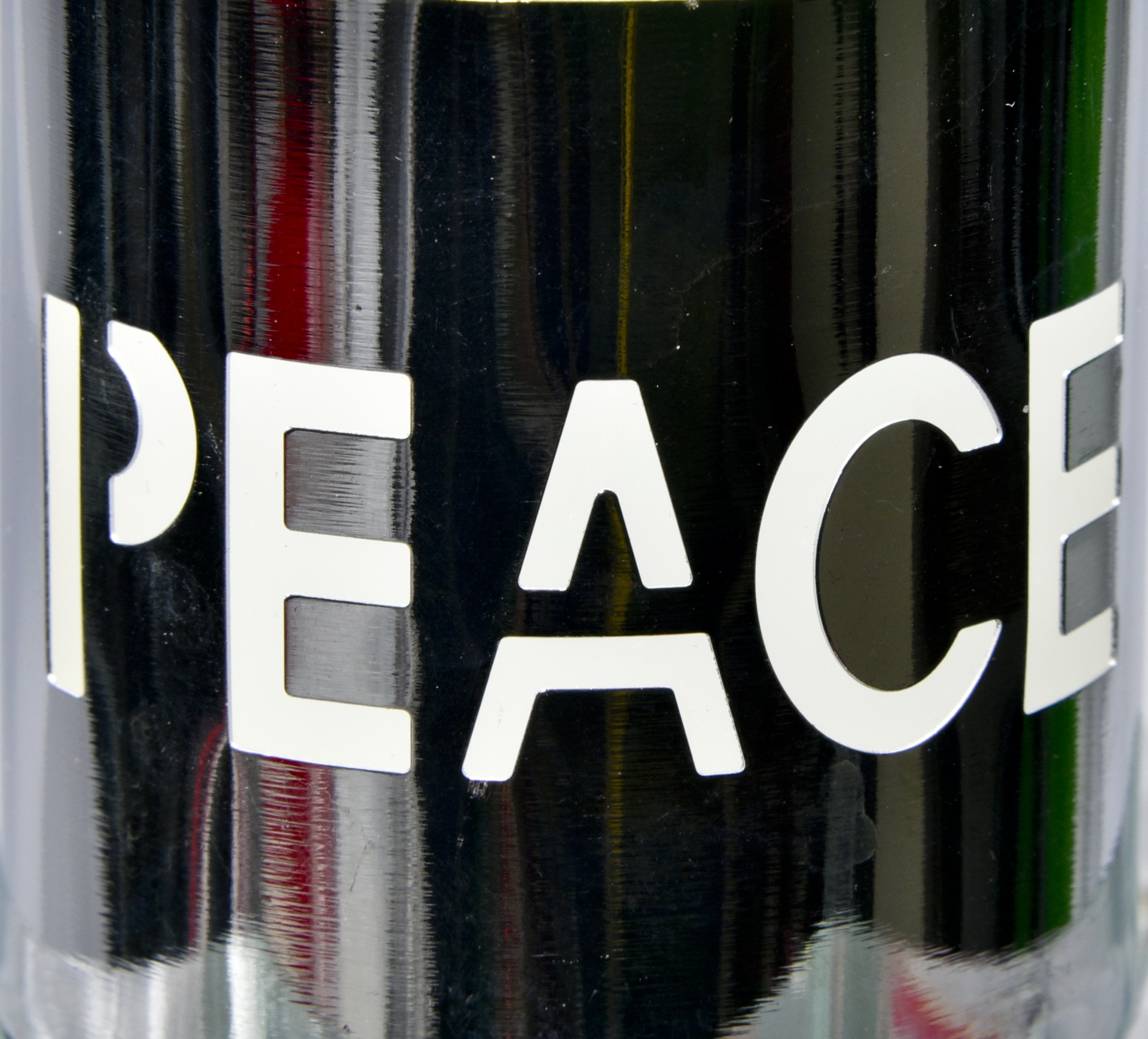 peace message curved free photo