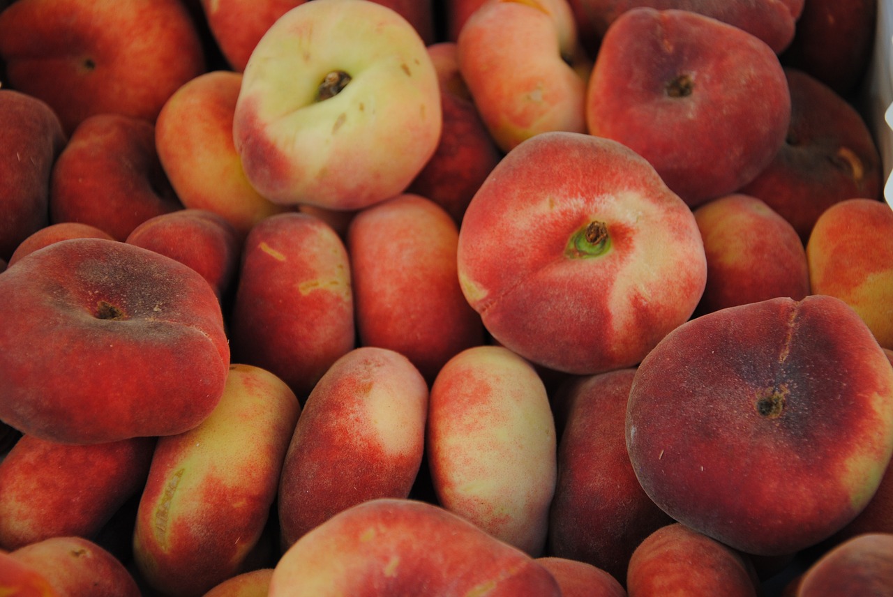 peach peaches fruit free photo