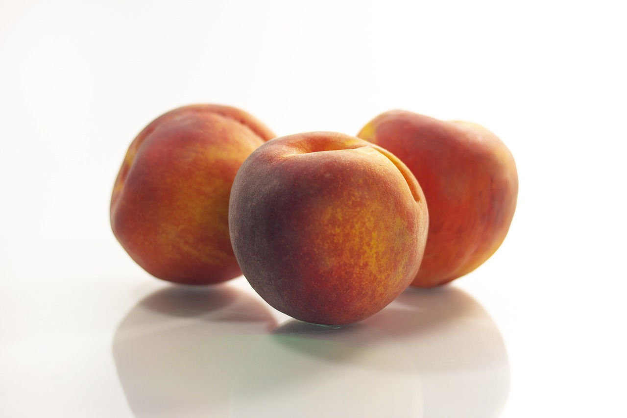 peach  peaches  fruit free photo