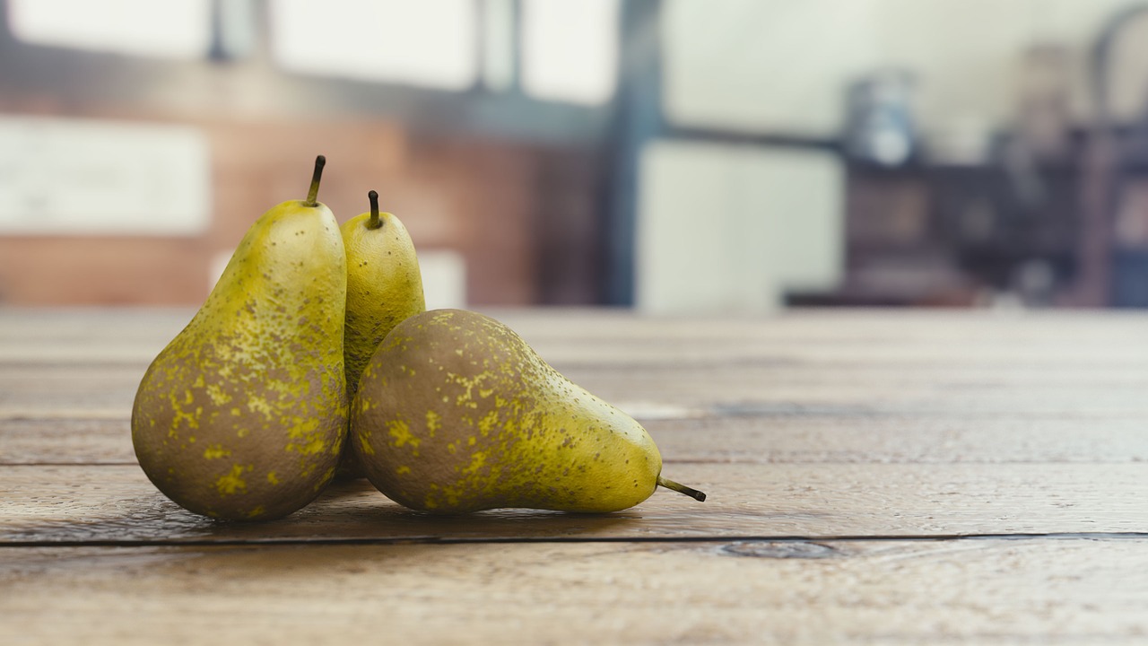 pear fruit food free photo