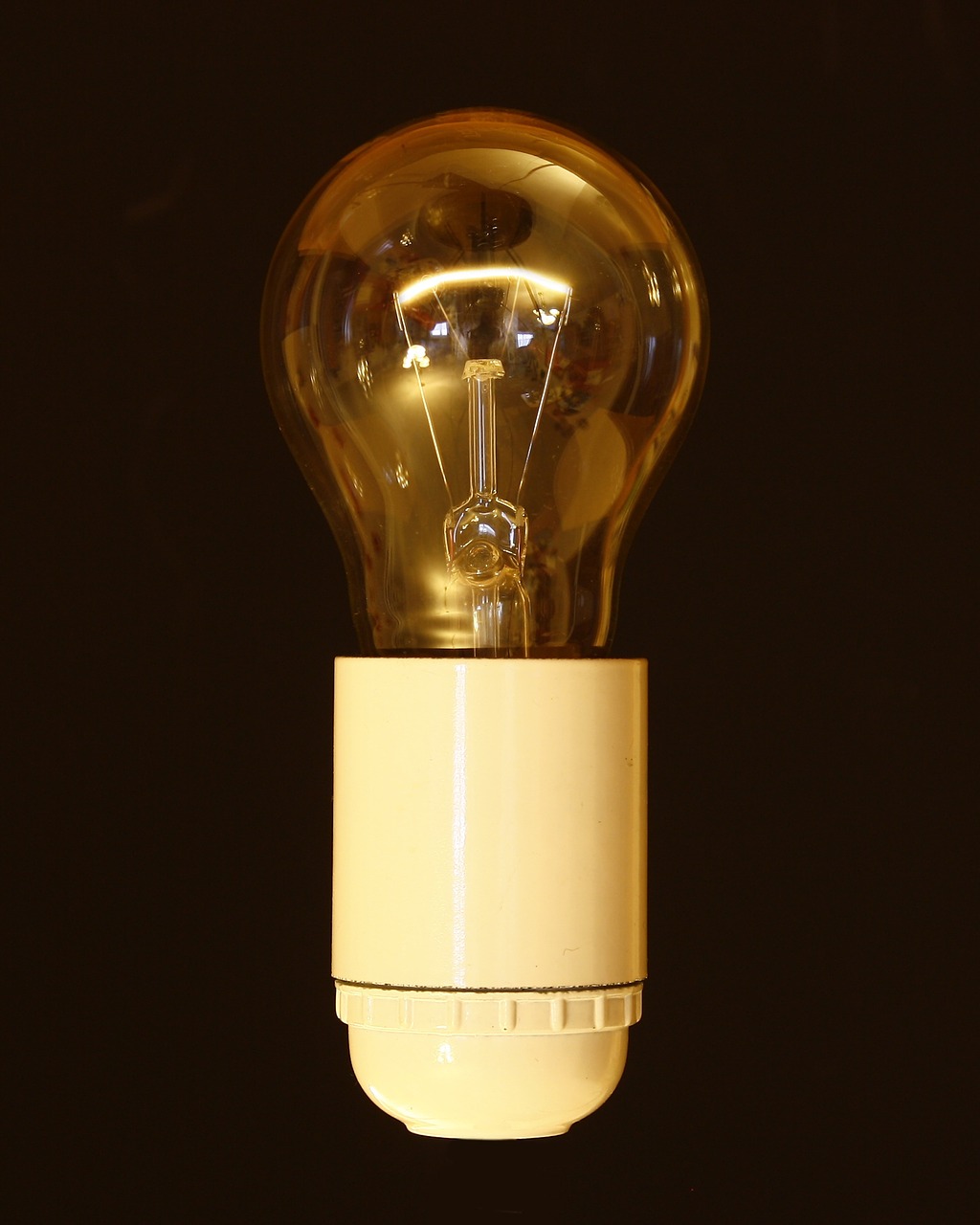 pear light bulb version free photo
