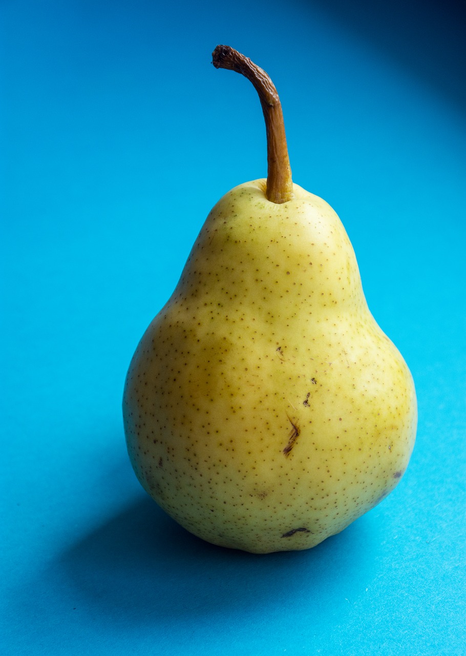pear fruit yellow free photo