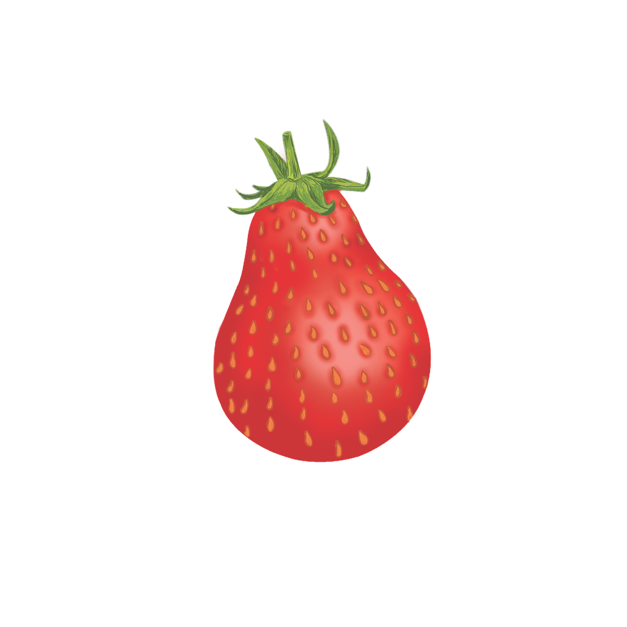 pear  strawberry  vector free photo