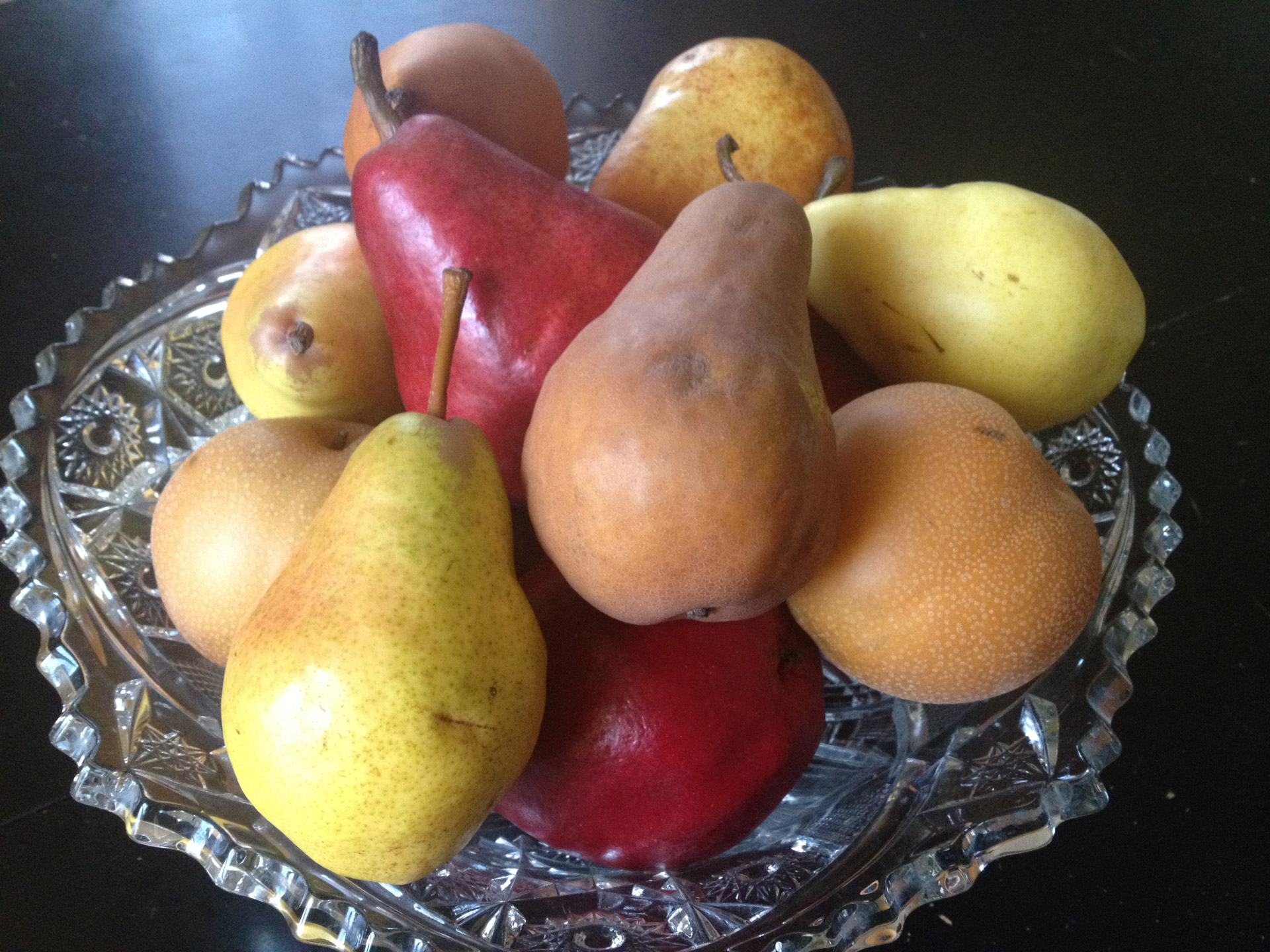 pears fruit bowl free photo