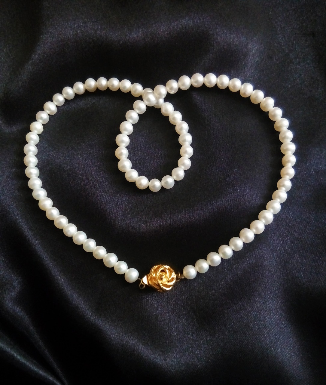 pearl pearl necklace jewelry free photo
