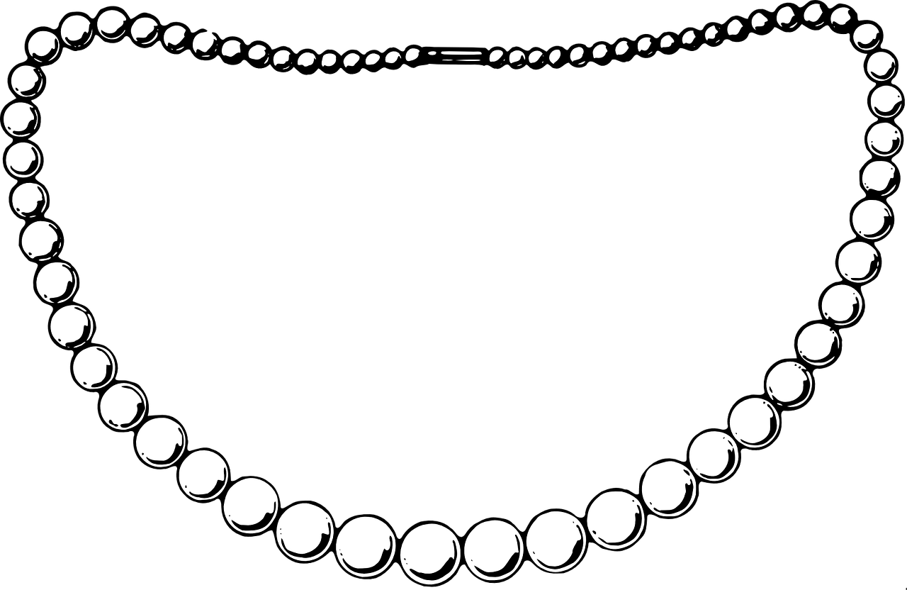 pearls necklace jewelry free photo
