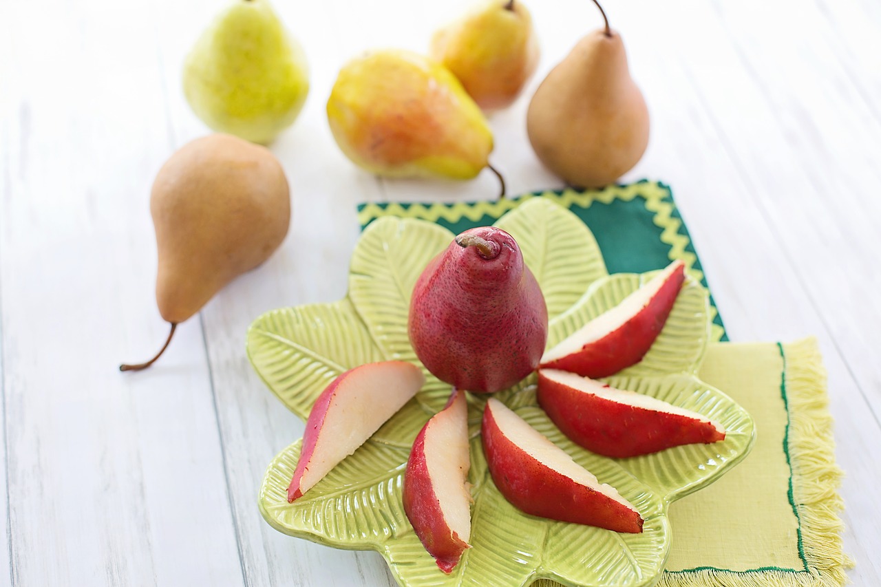 pears  fruit  food free photo
