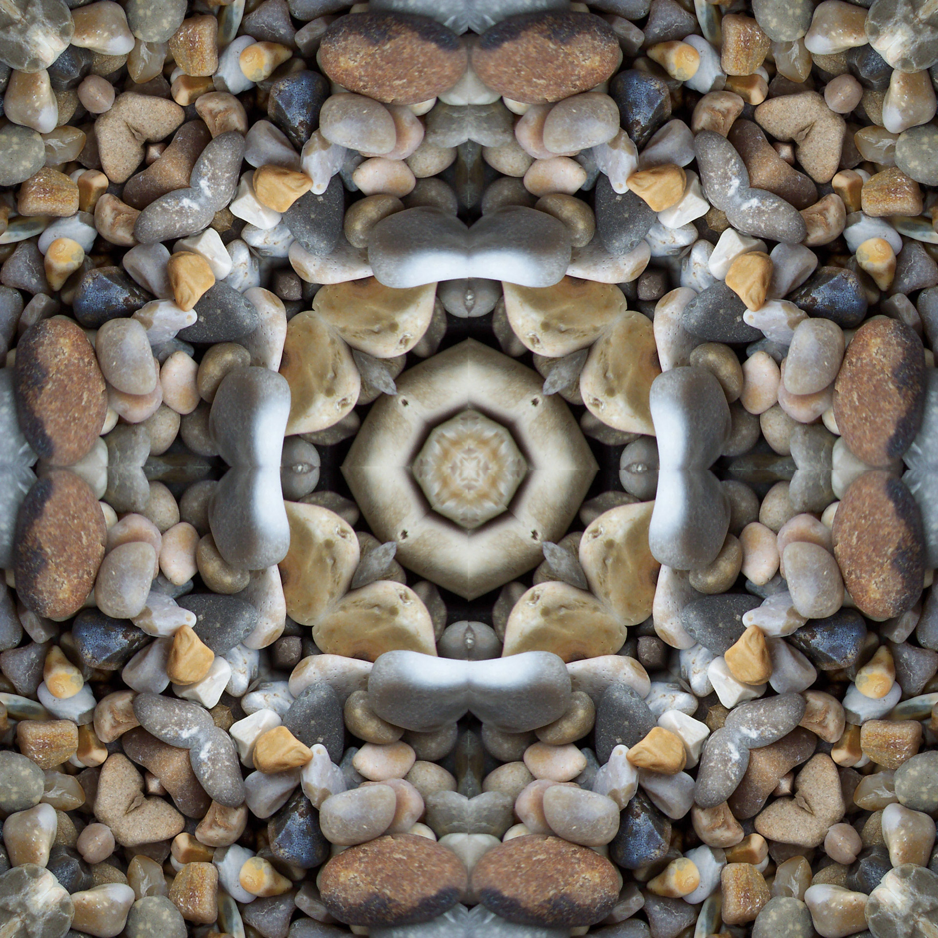 pebbles kaleidoscope stones free photo
