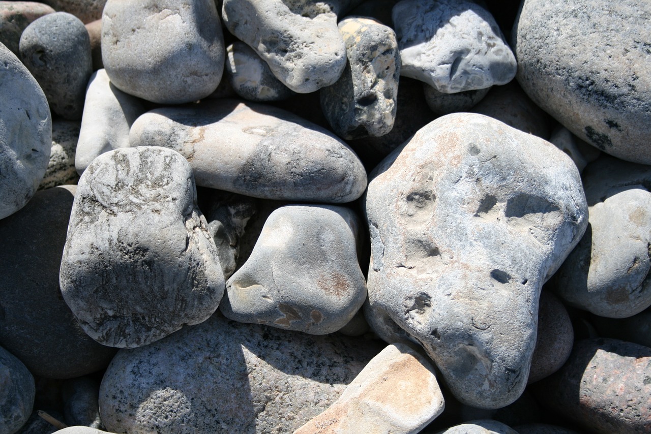 pebbles stones nature free photo