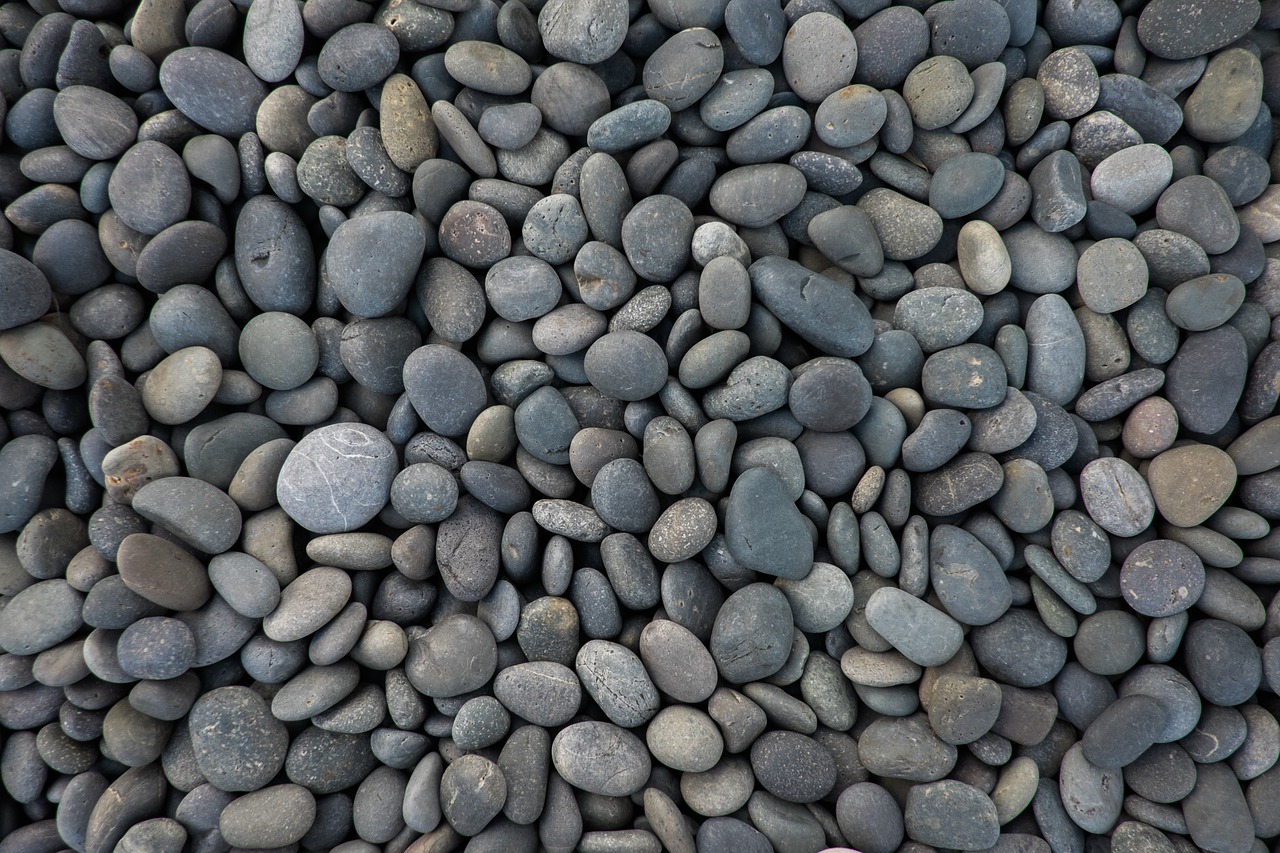 pebbles stones nature free photo