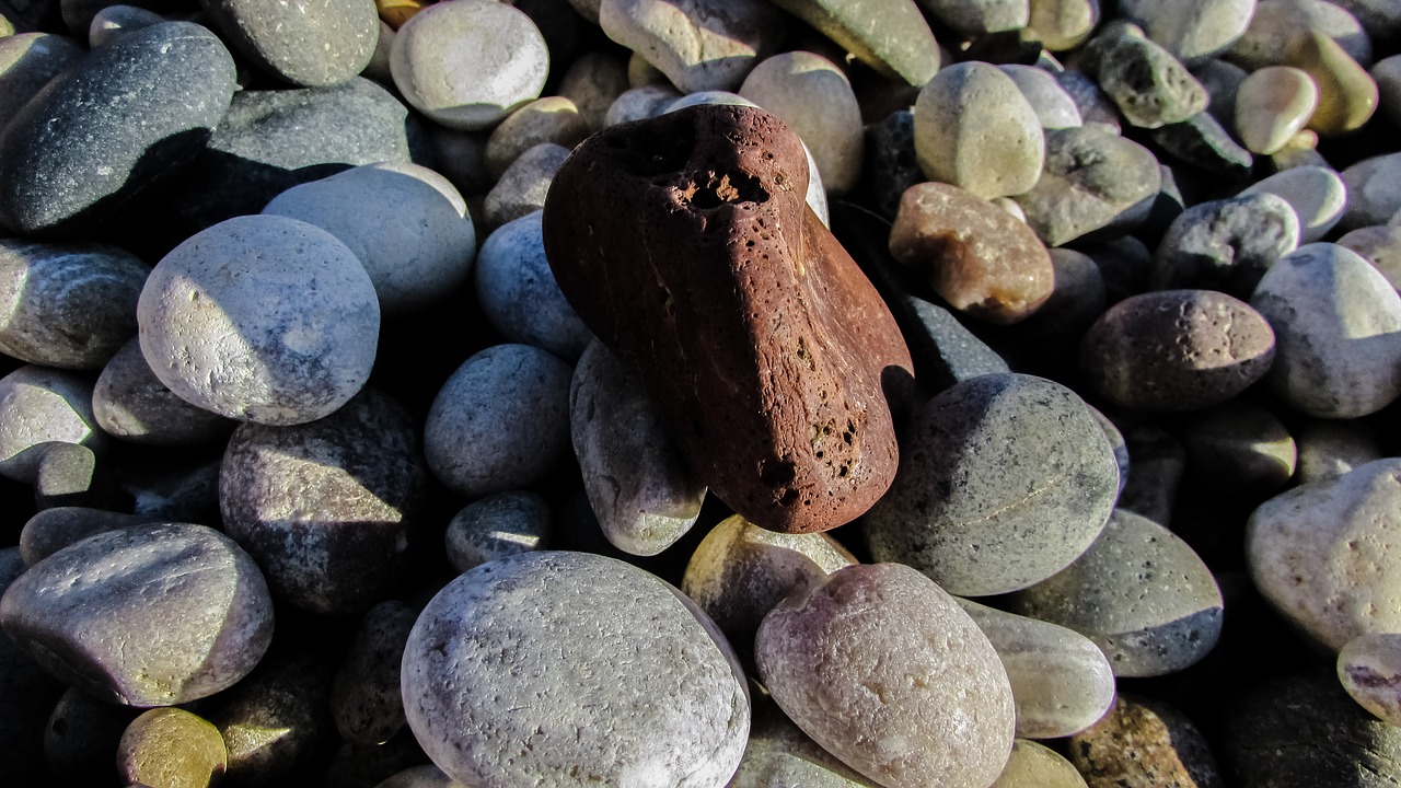 pebbles beach stone free photo