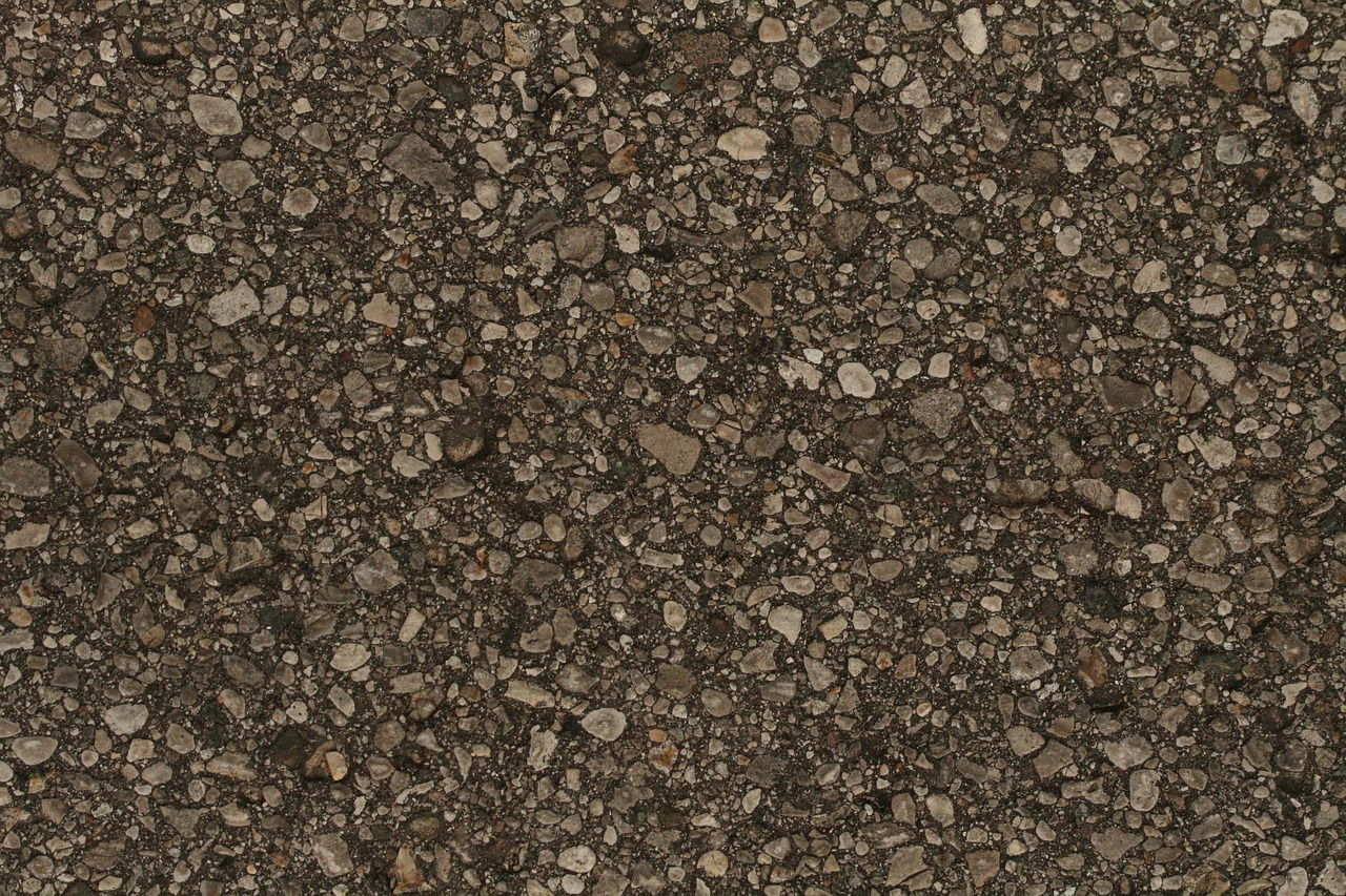 pebbles road ground free photo