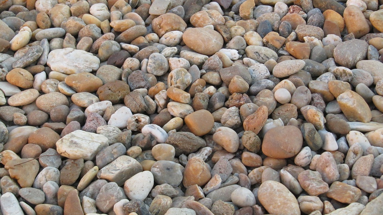 pebbles background nature free photo