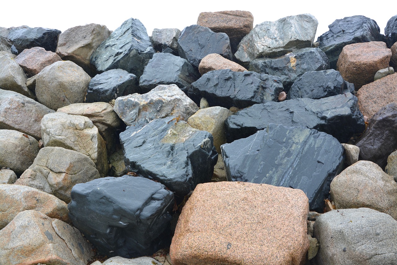 pebbles coastline path free photo