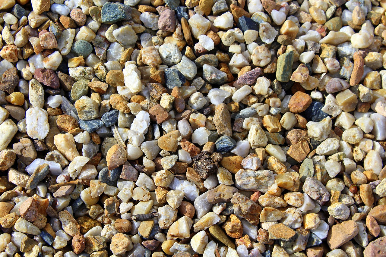 pebbles decking texture free photo